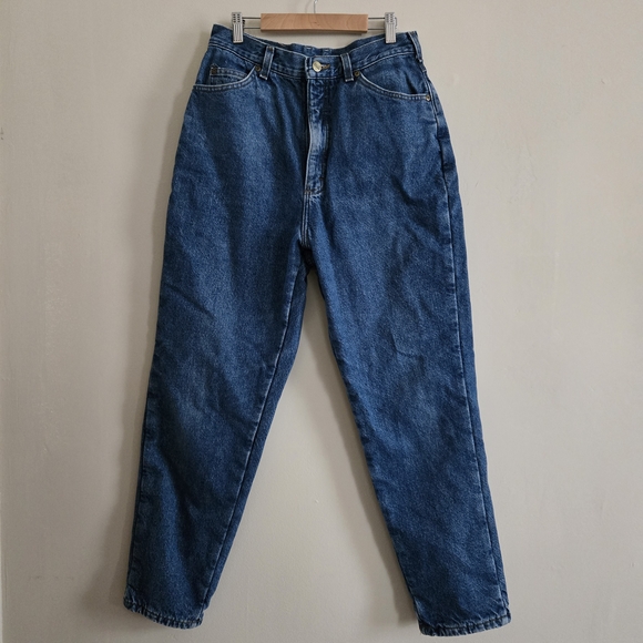 SOLD: LL Bean Classic Blue Denim Jeans - Picture 2 of 5